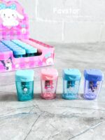 مداد تراش مخزن دار مکعبی طرح کرومی و Sanrio کد 186 - Image 3