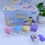 مداد تراش مخزن دار دو تیغه طرح خانه کرومی و Sanrio کد 002 - Image 5