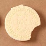 دفترچه جلد سیلیکونی طرح بیسکوییت گرد ROUND LOVELY BISCUITS - Image 13