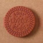 دفترچه جلد سیلیکونی طرح بیسکوییت گرد ROUND LOVELY BISCUITS - Image 12