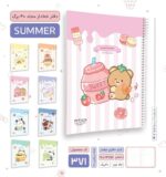 دفتر خط دار مجلد 40 برگ پیتیکو سری Sweetheart کد 371 - Image 3