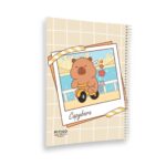 دفتر مجلد استیکر دار 80 برگ پیتیکو سری character کد 326 - Image 9