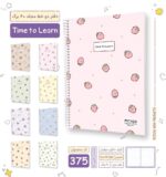 دفتر دو خط زبان مجلد 60 برگ پیتیکو سری Time to learn کد 375 - Image 3