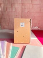 دفتر جلد سخت طلاکوب 100 برگ پیتیکو سری SHINY کد 526 - Image 5