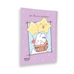 دفتر خط دار مجلد 100برگ پیتیکو سری Happiness کد 374 - Image 5