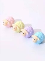 مداد تراش مخزن دار دو تیغه FULEJIA طرح بره Sheep کد 8081 - Image 2