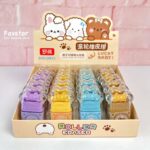پاک کن غلطک دار Loufor طرح پنجه خرس و خرگوش LUCKY BABY کد B791 - Image 2
