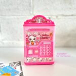 قلک پسورد دار گاو صندوقی طرح خرگوش و فضانورد PIGGY BANK کد 666 - Image 4