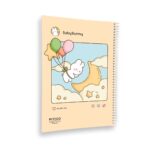 دفتر مشق حاشیه دار مجلد استیکر دار 60 برگ پیتیکو سری PROFIL کد 377 - Image 7