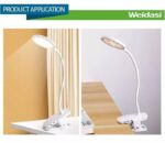 چراغ مطالعه کلیپسی WEIDASI کد WD-6051 - Image 3