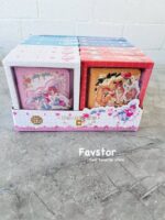 دفترچه جلد پفکی مگنتی JINGU طرح دختر انیمه ای STARLIGHT GIRL کد 6934 - Image 4