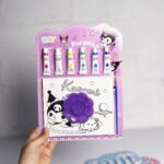 ست 10 تکه بوم رنگ آمیزی‌ سری کرومی و Sanrio و لابوبو کد 6068 - Image 5