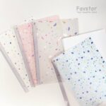 پوشه شیرازه دار A4 طرح ماربل کد FB104-1M