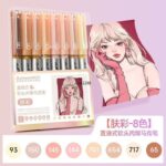 ست 8 عددی ماژیک اکرولیک Touch mark طرح دختر سری Nude کد 139TK - Image 3