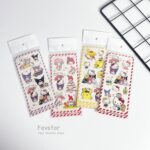 استیکر کاغذی نواری پانداک سری کرومی و Sanrio