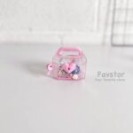 ست 8 عددی مینی پاک کن و باکس قفل دار طرح کرومی و Sanrio کد 836 - Image 7