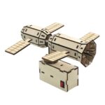 لگو چوبی مکانیکال طرح فضاپیما کد KX-608 - Image 2