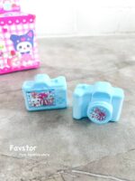 مداد تراش مخزن دار دو تیغه طرح دوربین کرومی و Sanrio کد 669 - Image 6