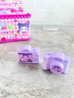 مداد تراش مخزن دار دو تیغه طرح دوربین کرومی و Sanrio کد 669 - Image 8