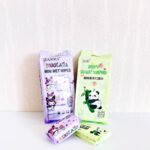 ست 8 عددی مینی دستمال مرطوب طرح کرومی و پاندا