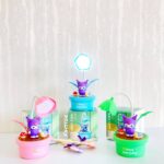 چراغ مطالعه شارژی Happy every day طرح کرومی کد 351B