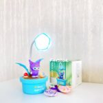 چراغ مطالعه شارژی Happy every day طرح کرومی کد 351B - Image 4