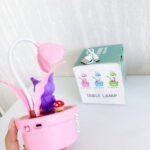 چراغ مطالعه شارژی Happy every day طرح کرومی کد 351B - Image 3
