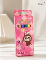 ست 6 عددی ماژیک رنگ آمیزی واتر کالر linery طرح کرومی و لابوبو کد L0311 - Image 3