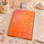 دفتر جلد سخت استیکر دار 100 برگ STUDENT NOTEBOOK  هولوگرامی سری Magical - Image 6