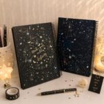 دفتر جلد سخت استیکر دار 100 برگ STUDENT NOTEBOOK هولوگرامی سری گلکسی - Image 5