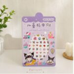 ست 4 عددی استیکر ناخن CHILDREN'S NAIL STICKERS طرح کرومی و Sanrio - Image 5