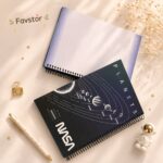 دفتر جلد سخت استیکر دار 100 برگ STUDENT NOTEBOOK سری NASA - Image 4