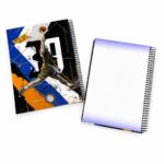 دفتر جلد سخت استیکر دار 100 برگ STUDENT NOTEBOOK سری فوتبالیست - Image 4