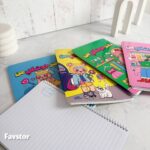 دفتر مشق 40 برگ حاشیه دار پانداک سری کاوایی - Image 2