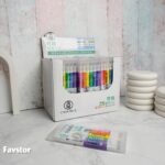 ست 6 عددی هایلایتر پاک کن دار کد FM_6013