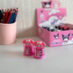 مداد تراش دو تیغه مخزن دار طرح کرومی و Sanrio کد KM9308 - Image 6