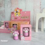 ست پاک کن و مداد تراش طرح پنجه گربه کد 8908 - Image 4