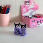 مداد تراش دو تیغه مخزن دار طرح کرومی و Sanrio کد KM9308 - Image 5