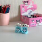 مداد تراش دو تیغه مخزن دار طرح کرومی و Sanrio کد KM9308 - Image 4