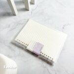 دفتر کلاسور جلد شفاف 40 برگ KIFET سایز A5 - Image 2