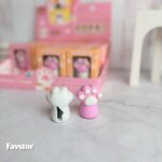 ست پاک کن و مداد تراش طرح پنجه گربه کد 8908
